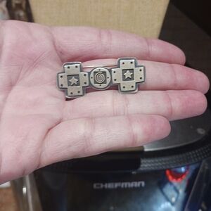 Vintage Far Fetched Sterling Silver Modernist Pin